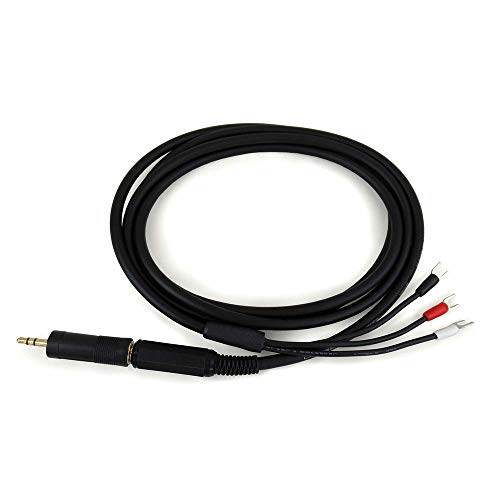 DIYキンバーケーブル ダブル3.5mm/4.4mmL字 Amazon | ダブルレバー電鍵用ケーブル 3芯（ステレオ） 6.3φ（→3.5φ